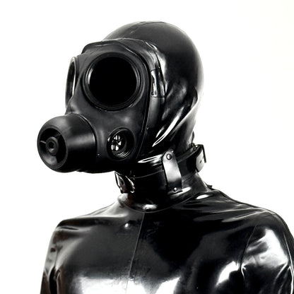 DroneHole PRO with Hood - Gasmask with pleasure module