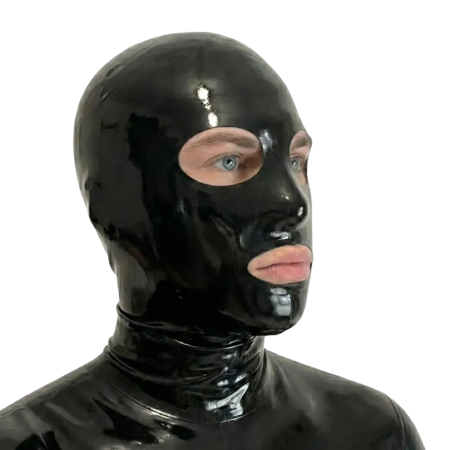 Open Eyes Latex Mask
