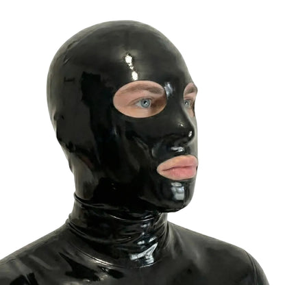 Open Eyes Latex Mask