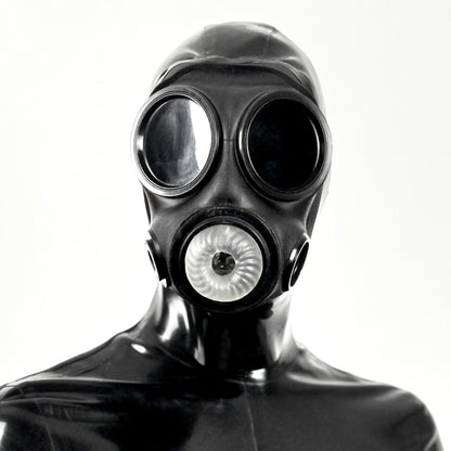 DroneHole PRO with Hood - Gasmask with pleasure module