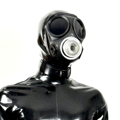 DroneHole PRO with Hood - Gasmask with pleasure module
