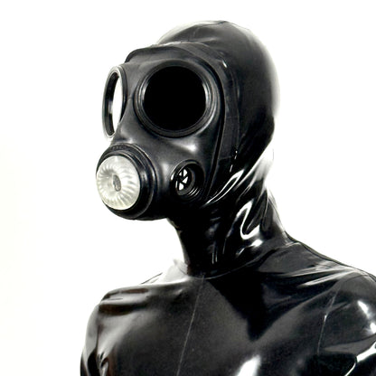 DroneHole PRO with Hood - Gasmask with pleasure module