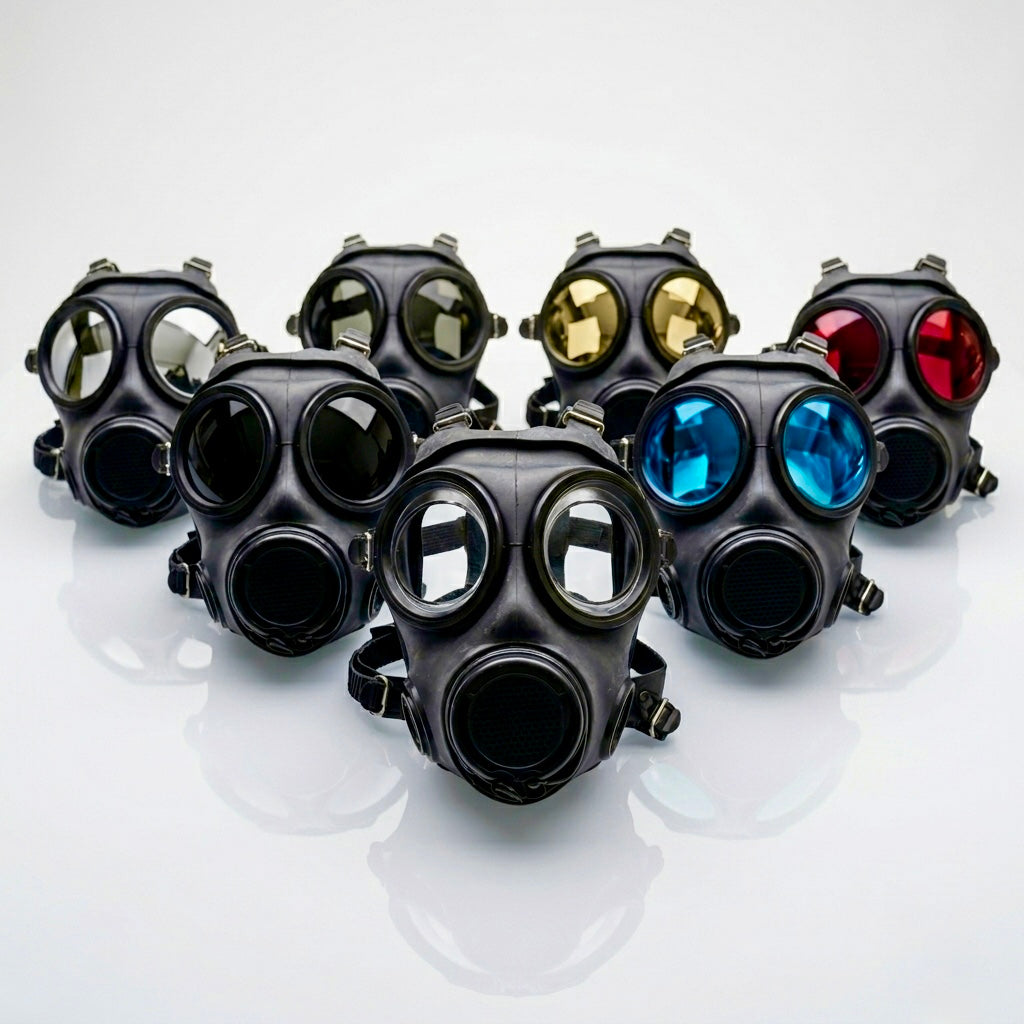 Gasmask FMJ-08 / MF-22 S10-Style – Decorative Item / Prop / Cosplay