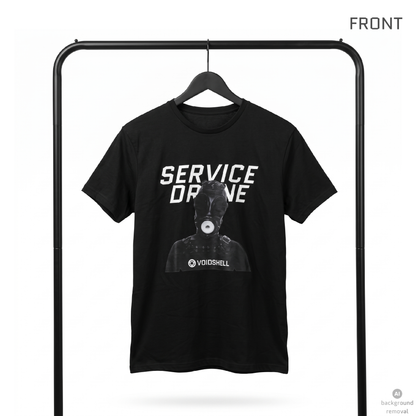 "SERVICE DRONE" T-Shirt (Front Print)